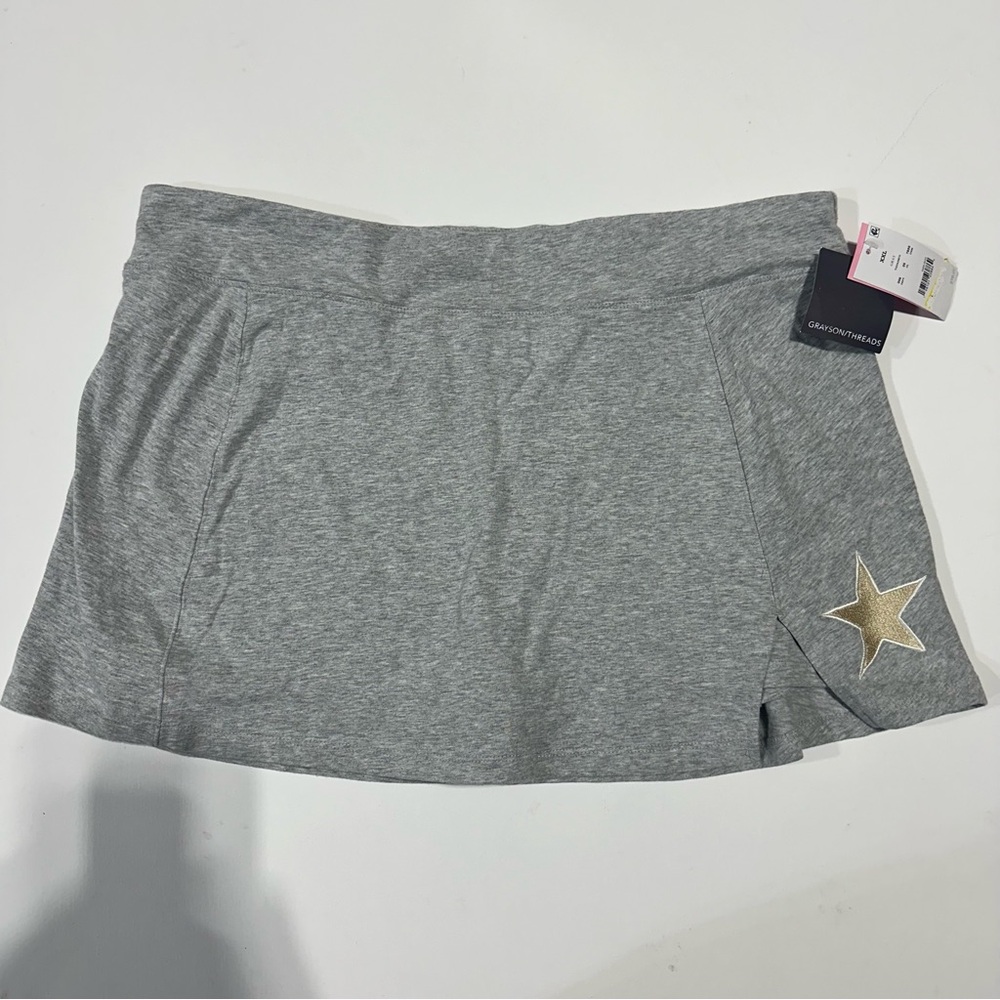 Grayson threads gray skort size XXL NWT